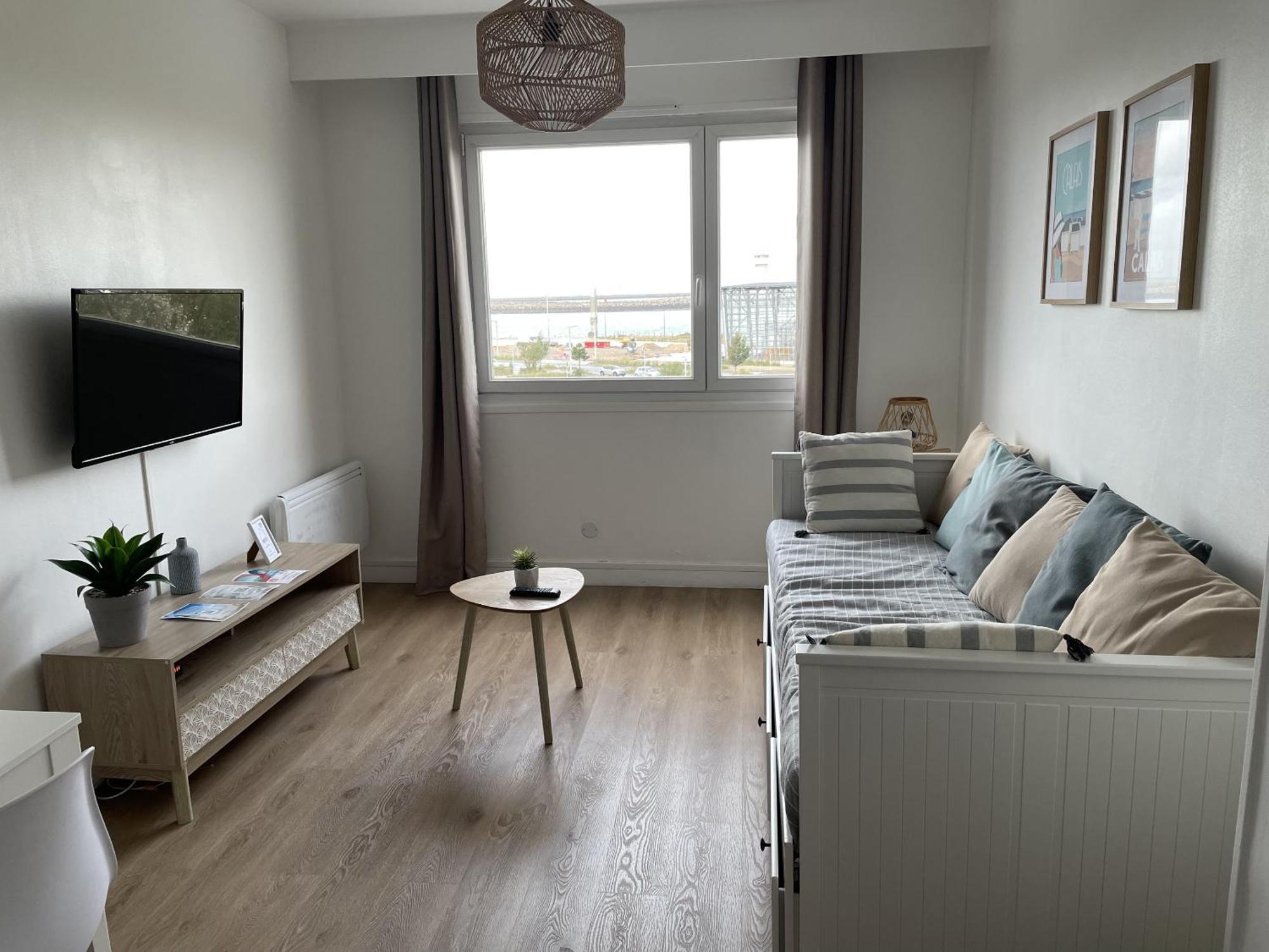 L'Escapade, Studio Avec Vue Mer Calais Ngoại thất bức ảnh